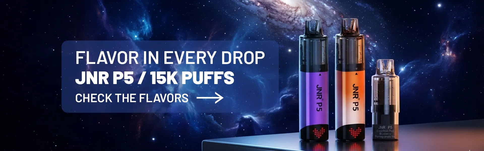 JNR P5 GlassRock 15K Vape kit