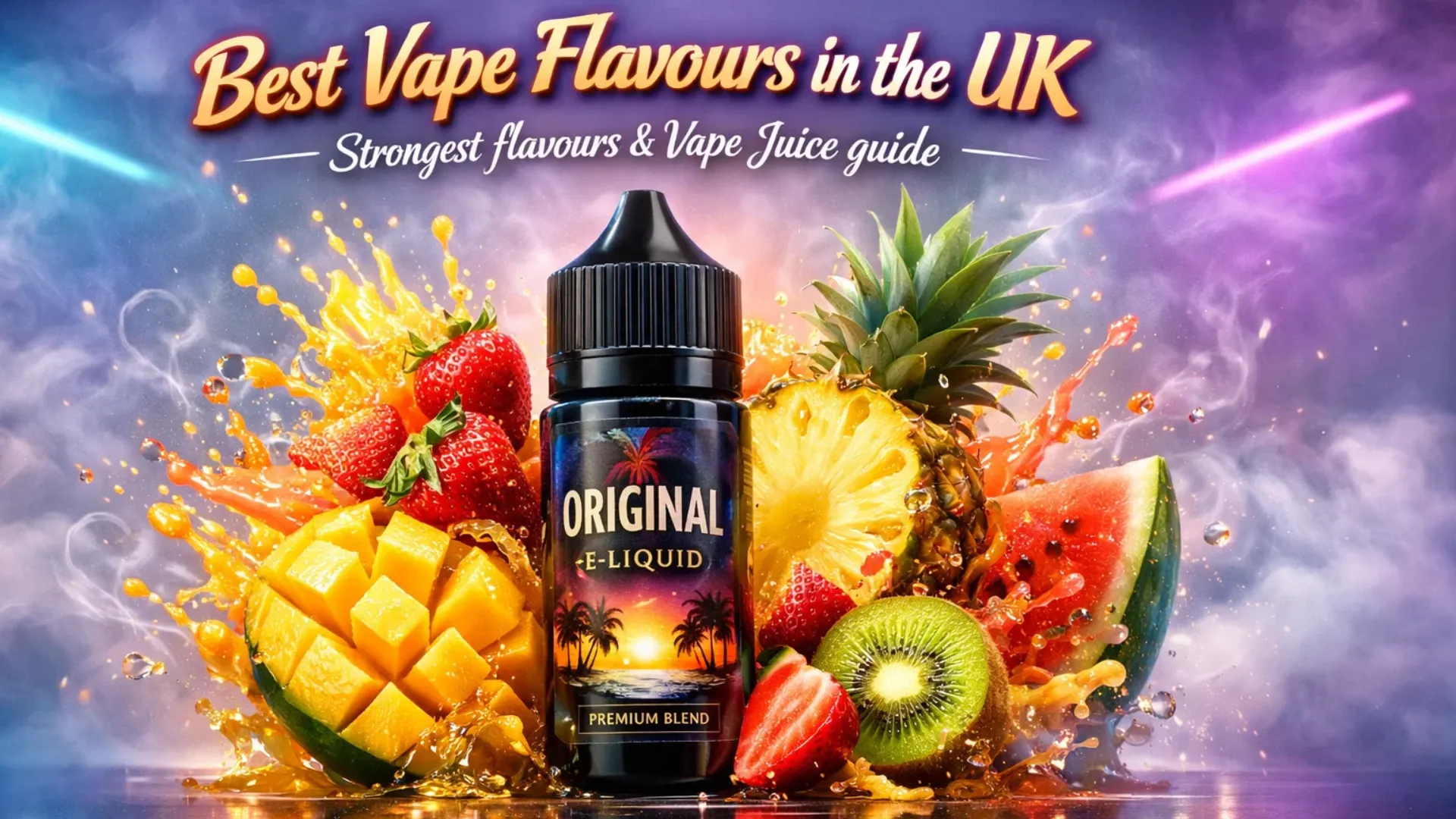 Best Vape Flavours in the UK: Strongest Flavours & Vape Juice Guide