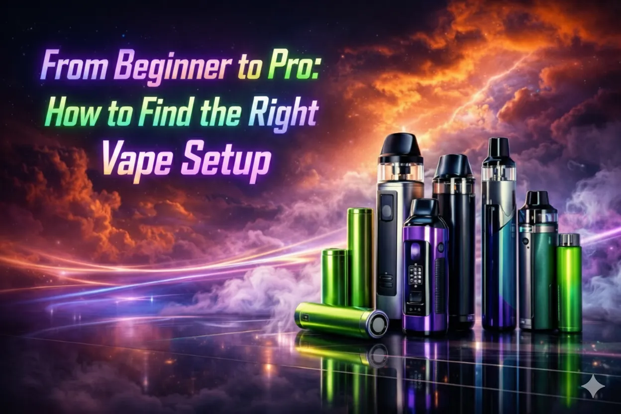 Finding The Perfect Vape Setup For Your Lifestyle