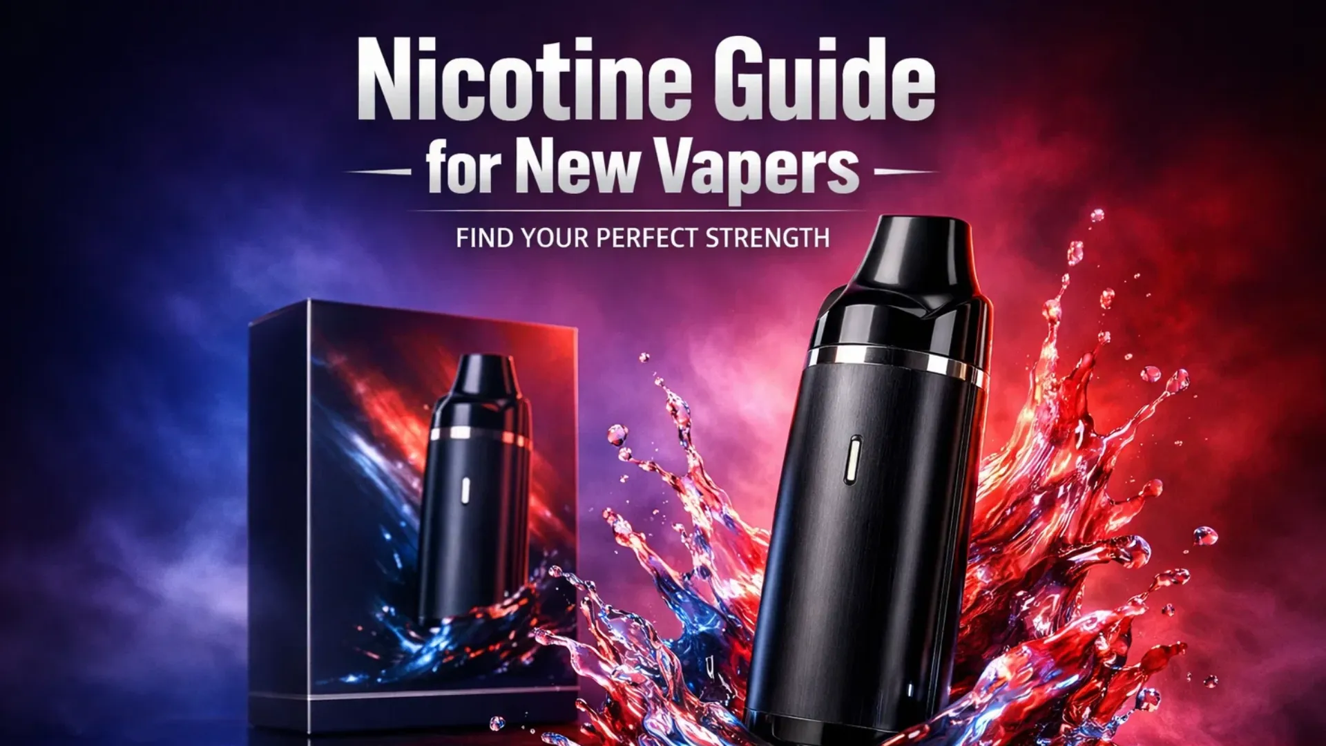 Nicotine Guide for New Vapers