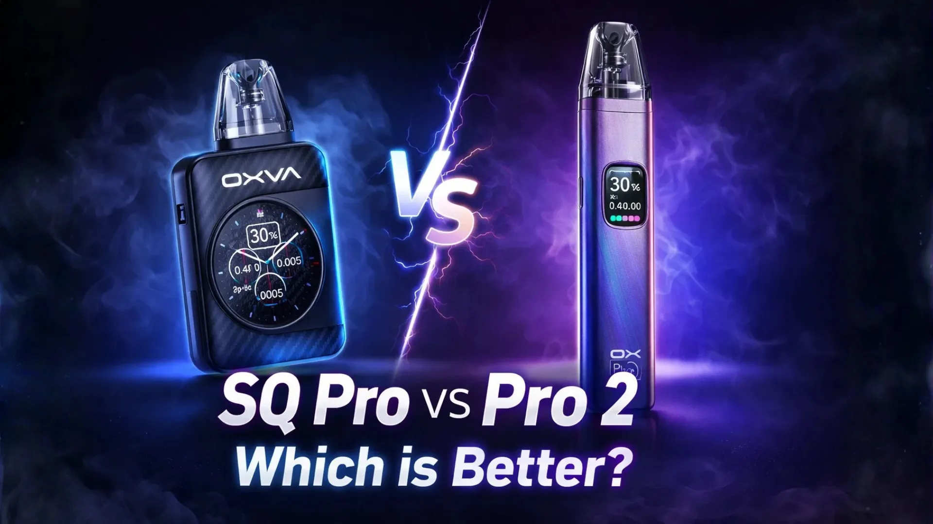 OXVA Xlim SQ Pro vs Xlim Pro 2