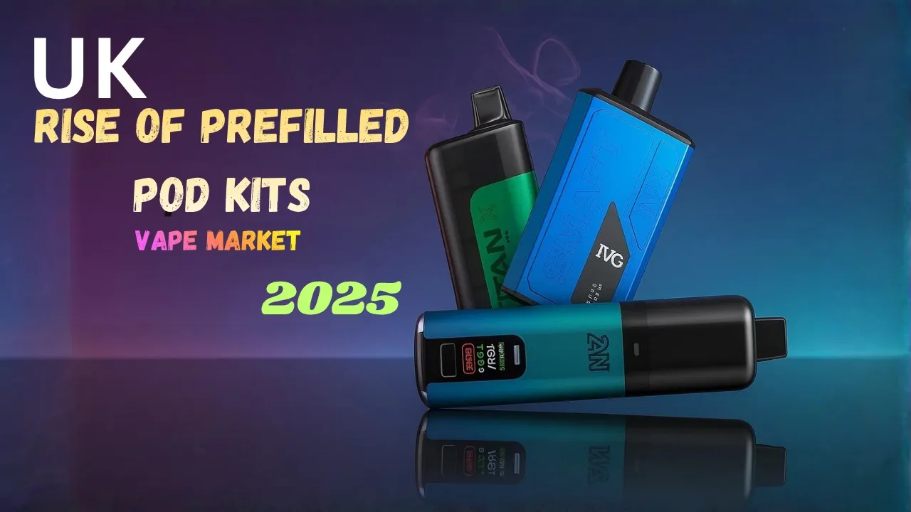 UK Vape Market 2025: Rise of Prefilled Pod Kits