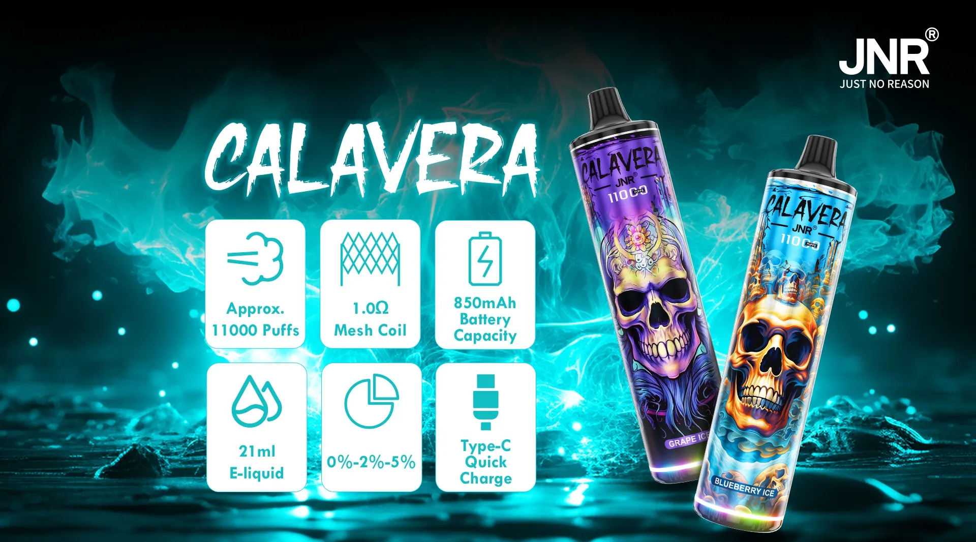 JNR Calavera 11k Puffs