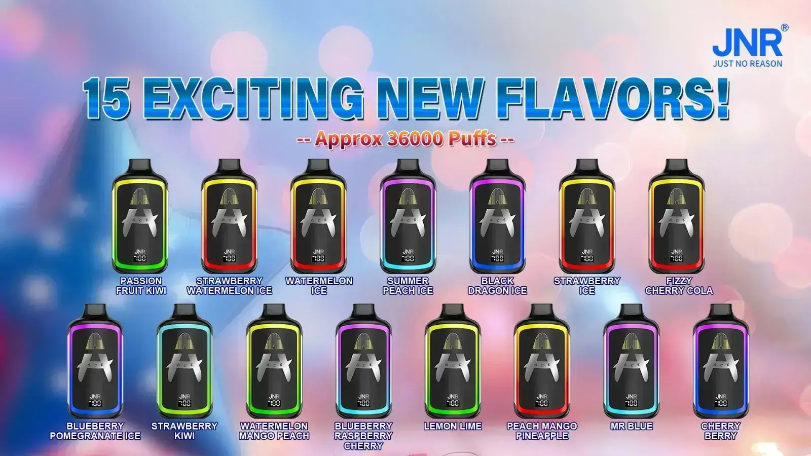 JNR Ace 36k Puffs