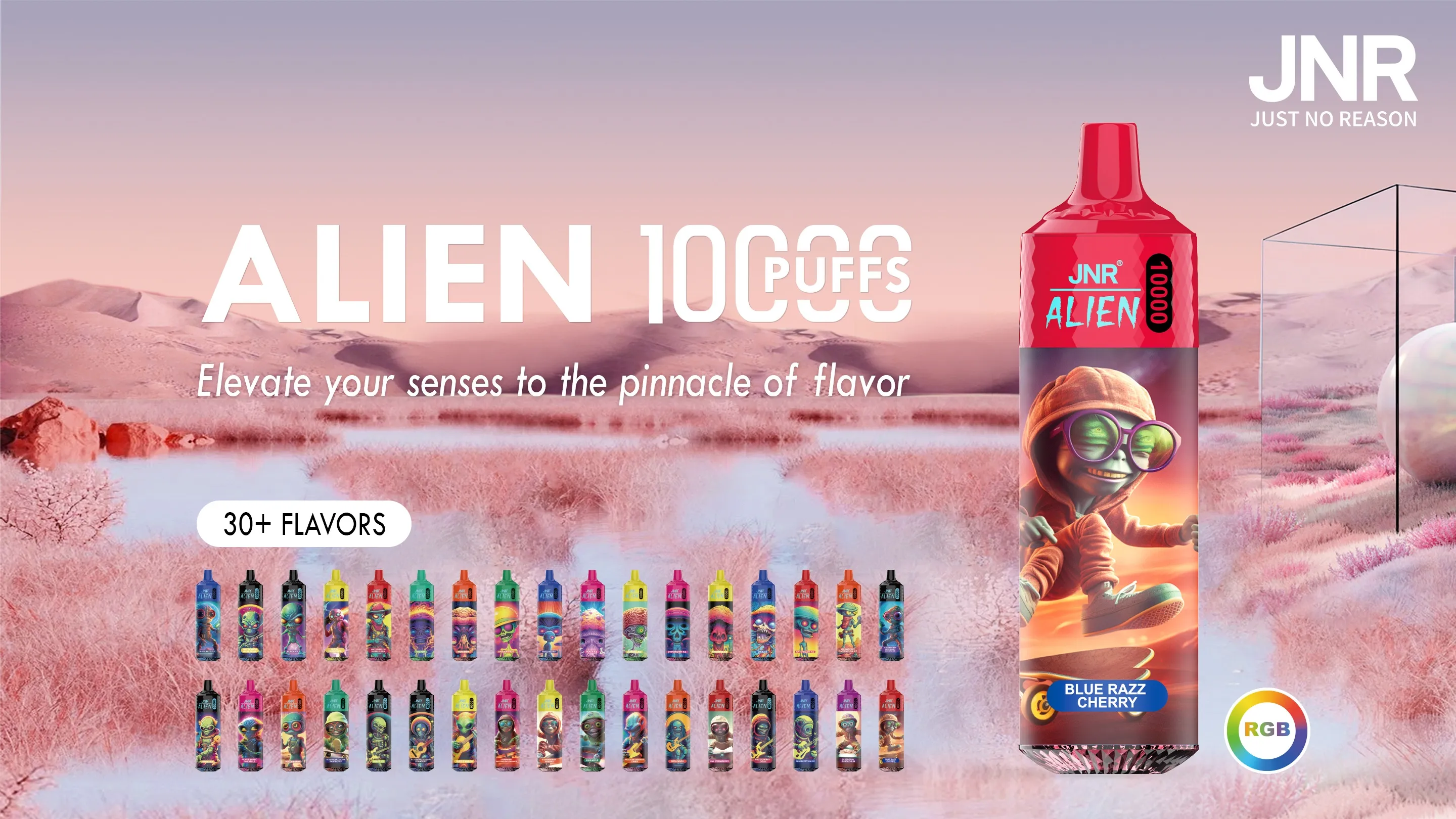 JNR Alien 10k Flavours