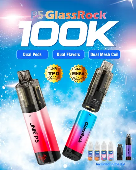JNR P5 GlassRock 100K Puffs price