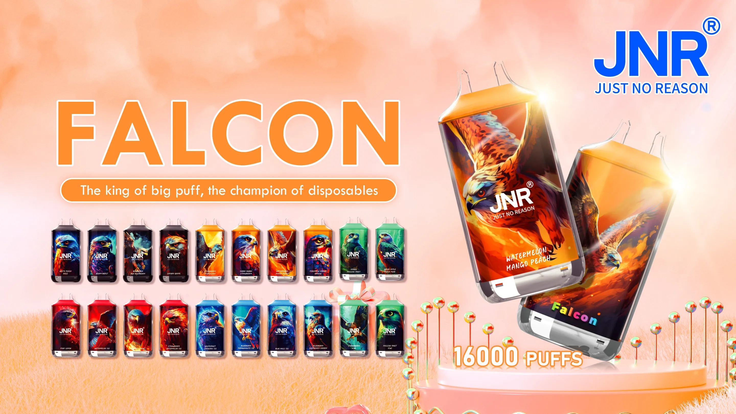 JNR Falcon 16k Puffs