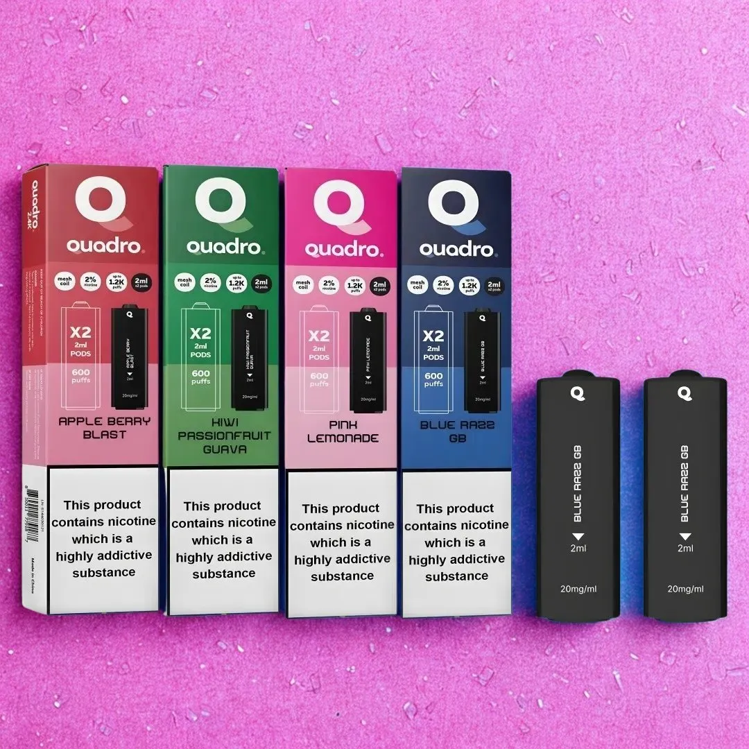 4in1 Quadro 2.4K Prefilled Pods