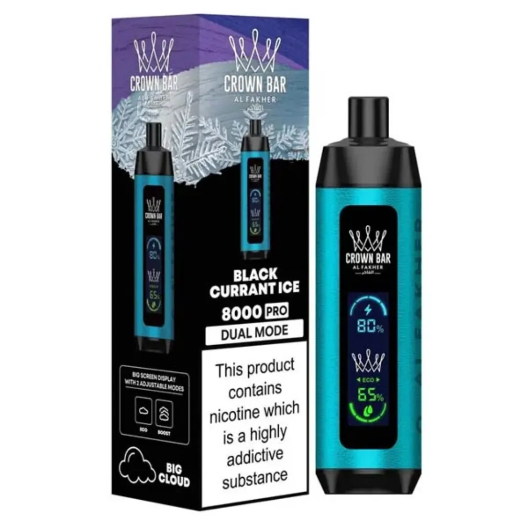 Al Fakher Crown Bar 8000 Puffs Pro