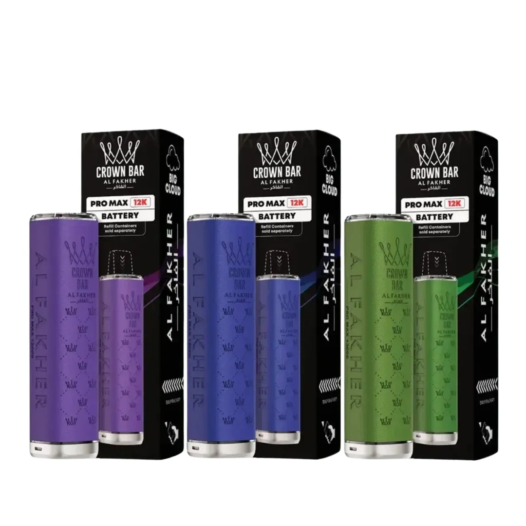 Al Fakher Crown Bar Pro Max 12K Puffs Vape