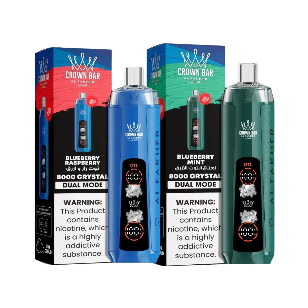 Al Fakher Crystal 8000 Puffs Disposable Vape