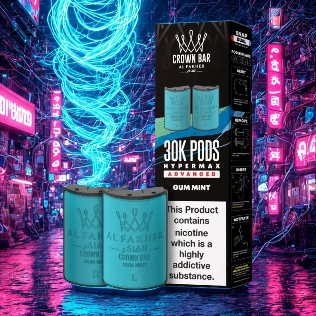 Al Fakher Hypermax 30K Advanced Pre-filled Pods