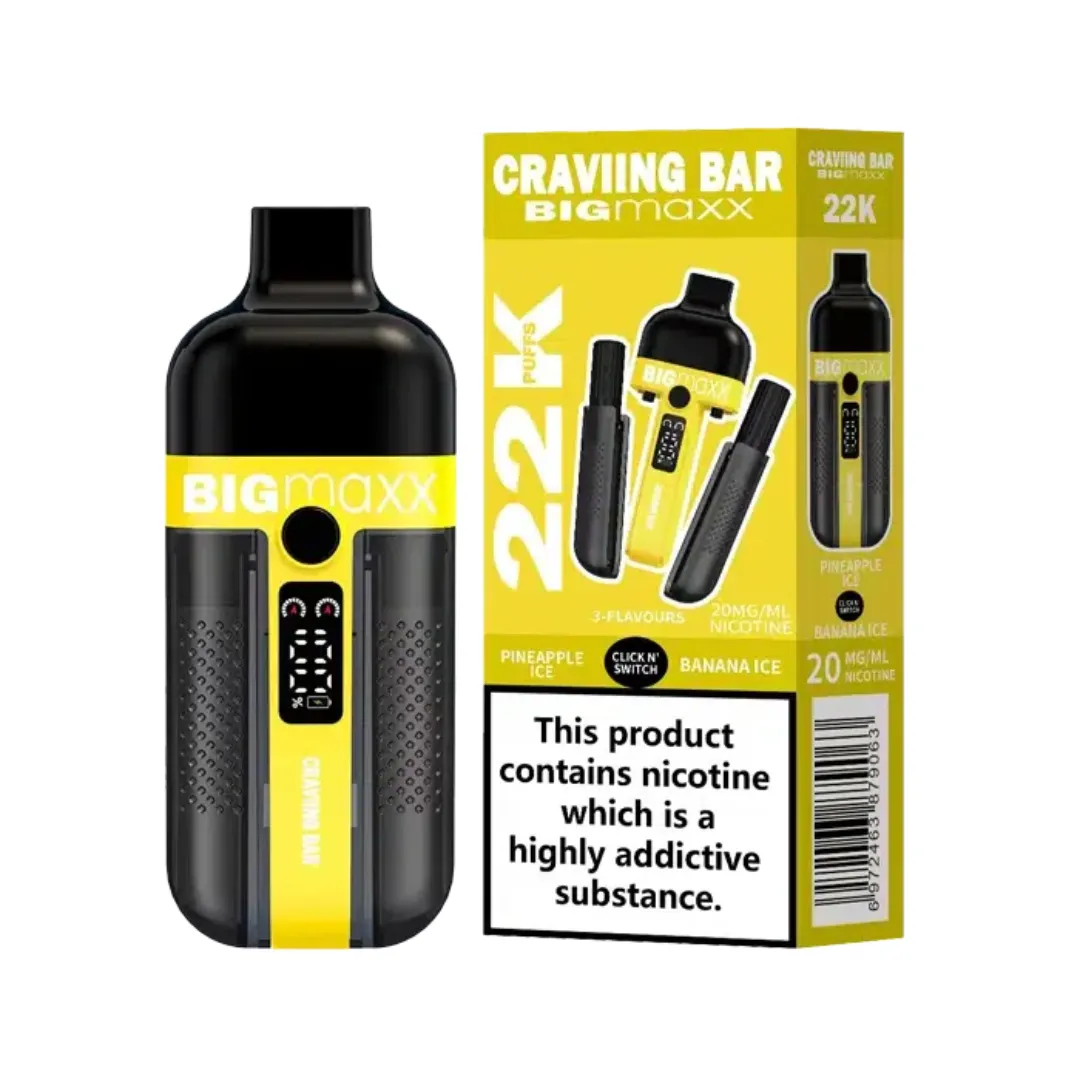 Craving Bar Big Maxx 22k Prefilled Vape Kit
