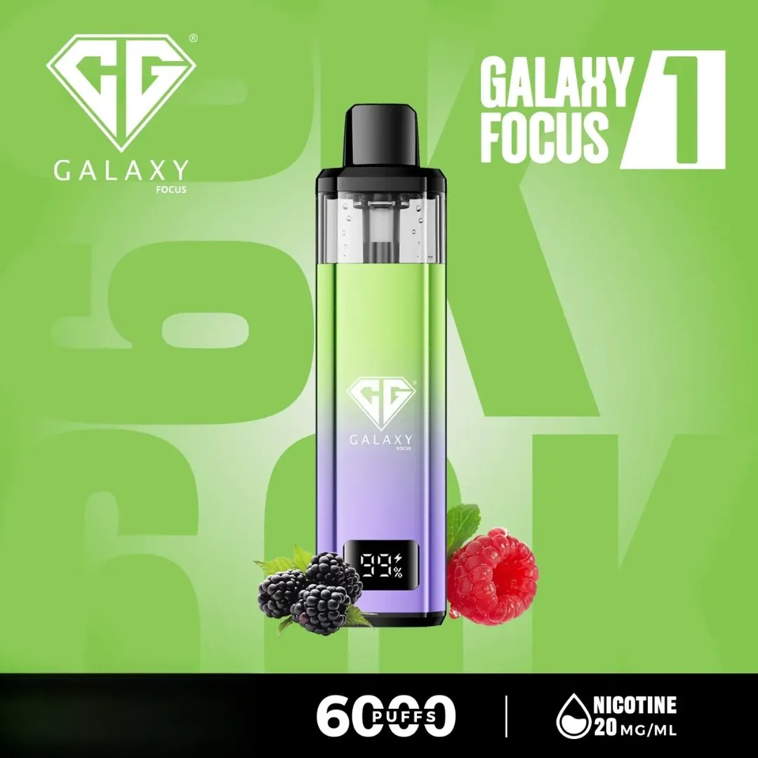 Crystal Galaxy Focus 1 6000 Puffs Pod Kit