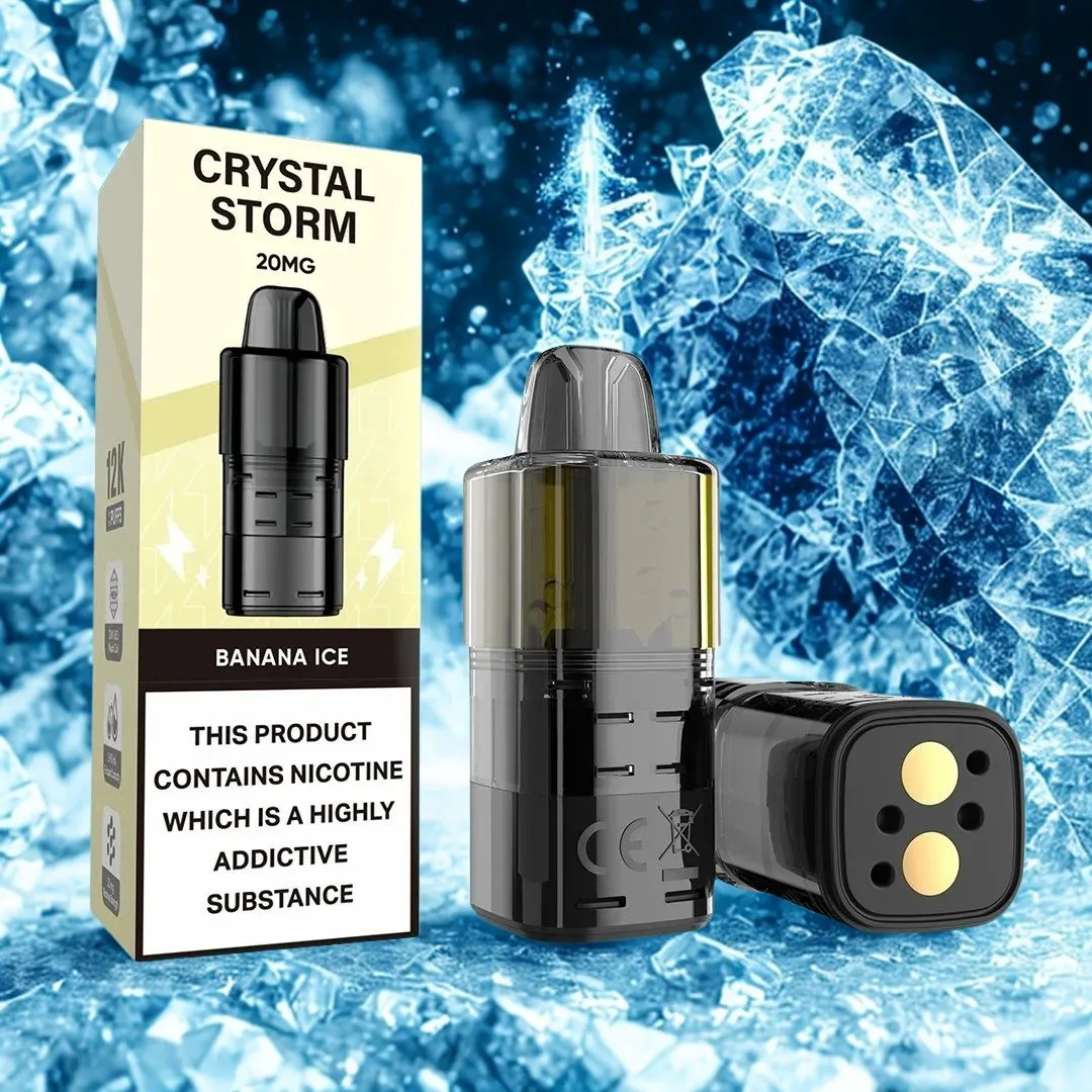 Crystal Storm Bar 12K Prefilled Pods