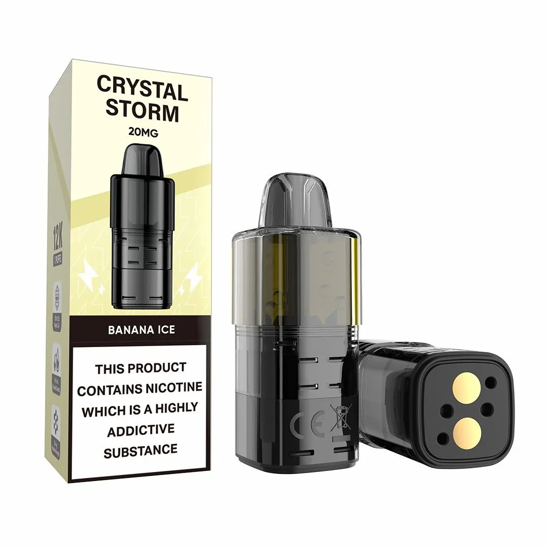 Crystal Storm Bar 12K Prefilled Pods