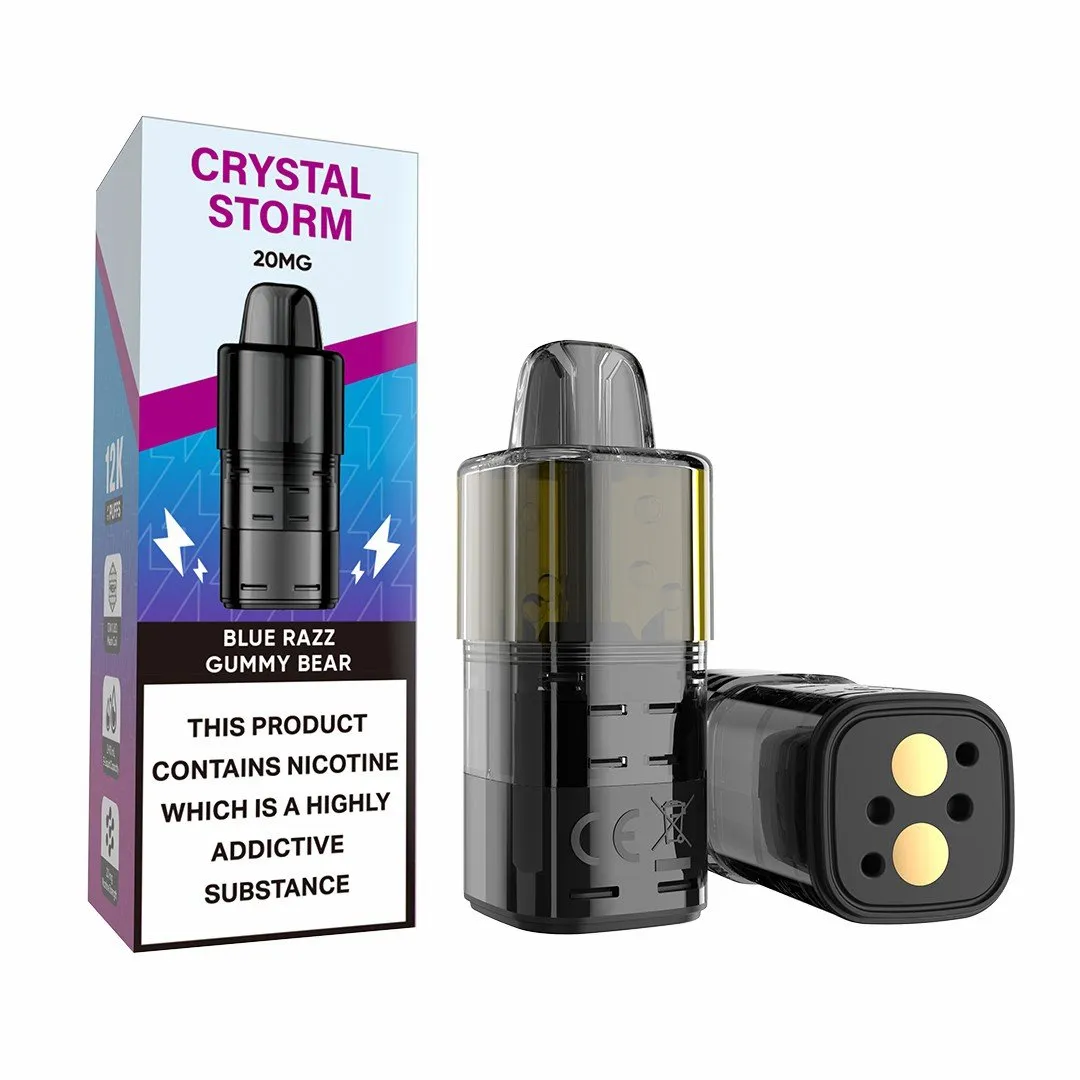 Crystal Storm Bar 12K Prefilled Pods