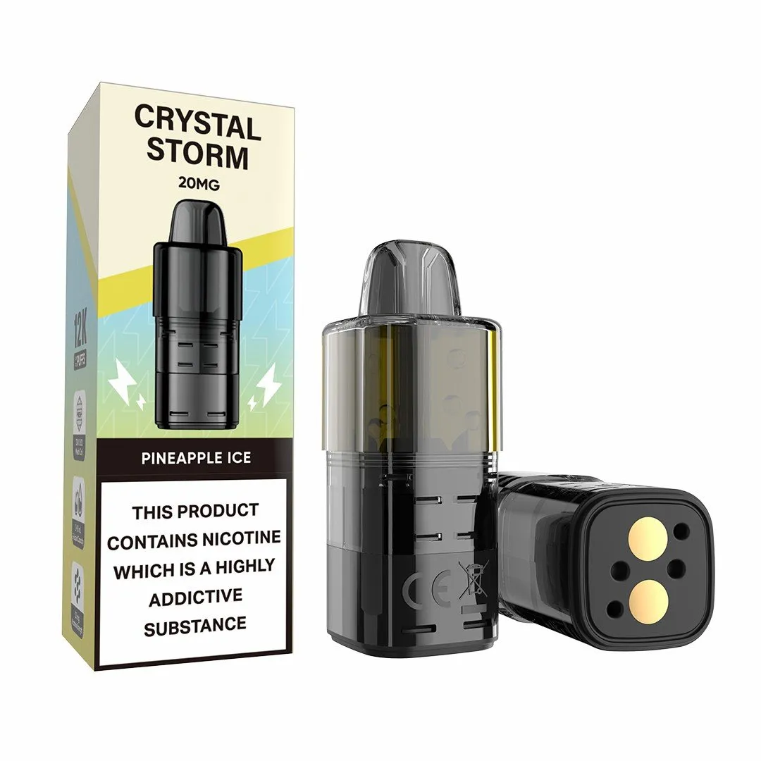 Crystal Storm Bar 12K Prefilled Pods