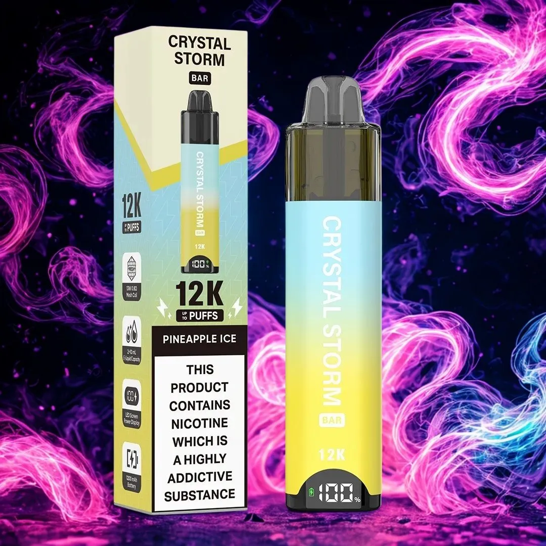 Crystal Storm bar 12K Vape Kit