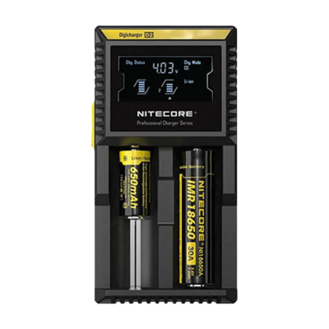 D2 Vape Battery Charger by Nitecore