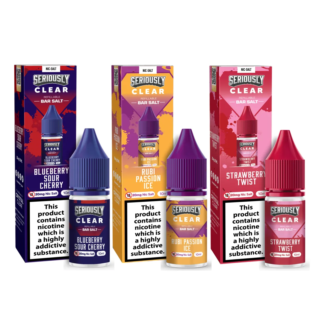 Doozy Seriously Clear Nic Salts