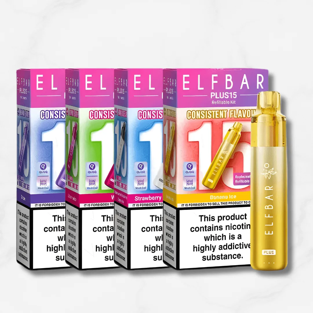 Elf Bar Plus 15K Puffs Prefilled Pod Kit