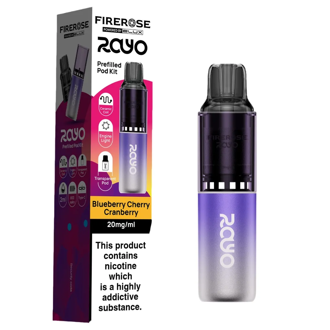Elux Firerose Rayo 600 Prefilled Vape Kit
