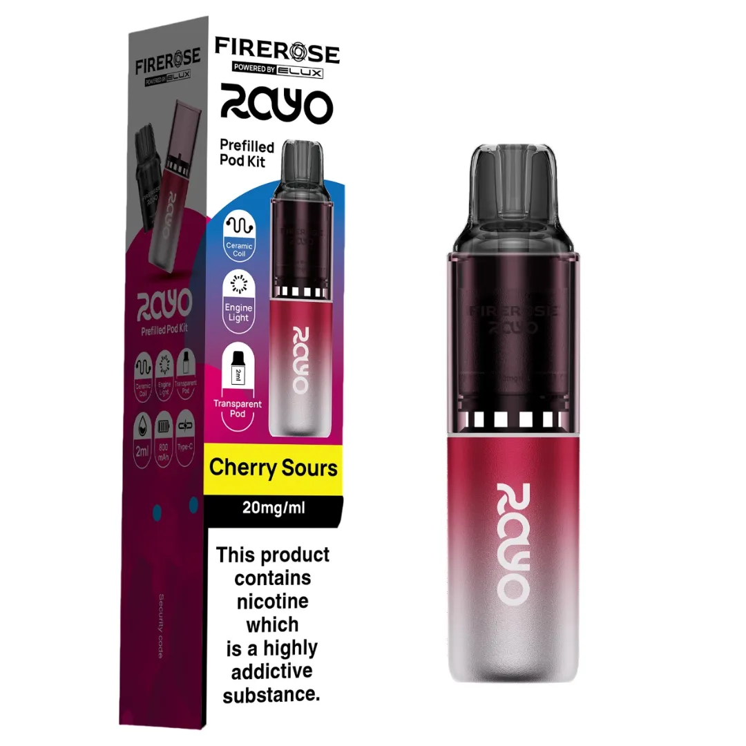 Elux Firerose Rayo 600 Prefilled Vape Kit