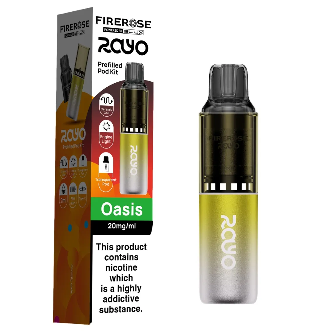 Elux Firerose Rayo 600 Prefilled Vape Kit