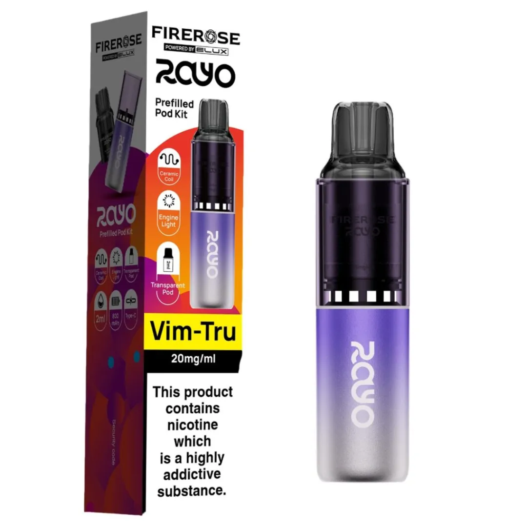 Elux Firerose Rayo 600 Prefilled Vape Kit