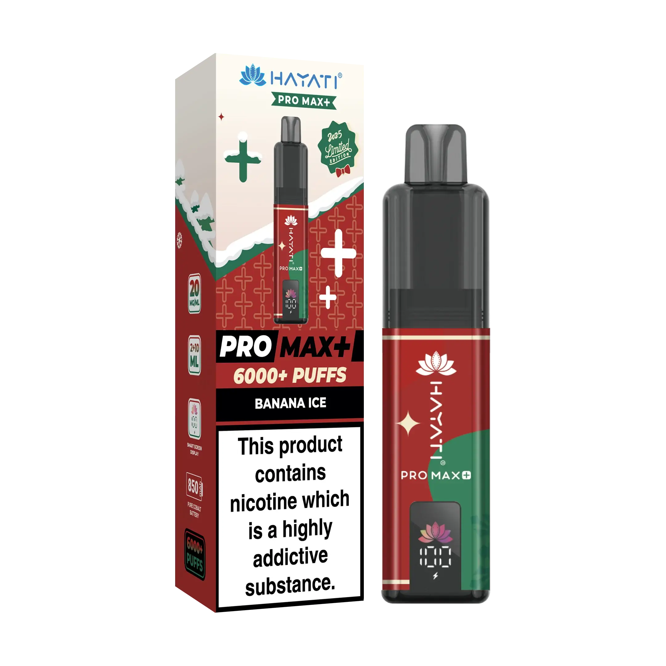 Hayati Pro Max Plus 6000 Christmas Edition