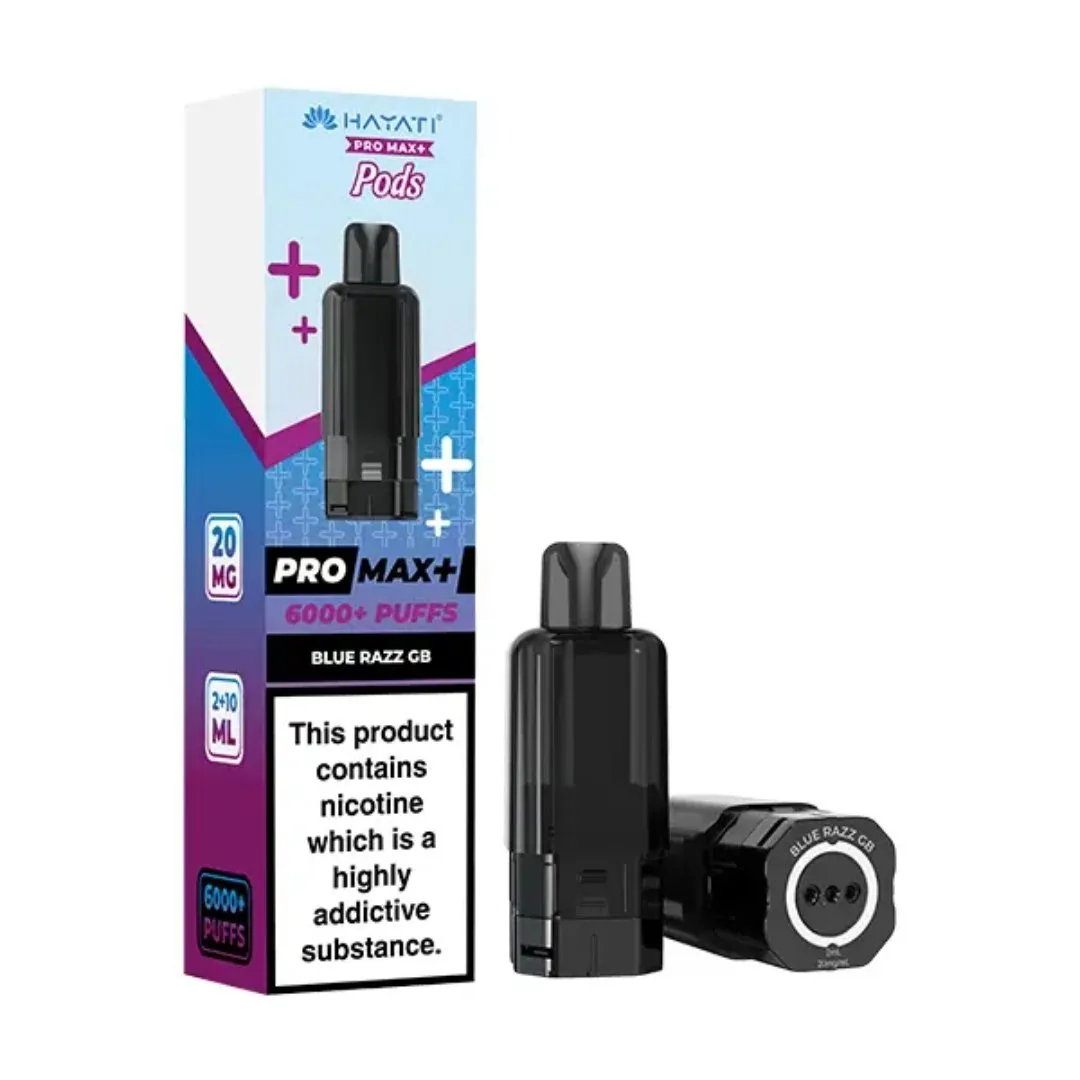 Hayati Pro Max Plus 6000 Puffs Prefilled Pods