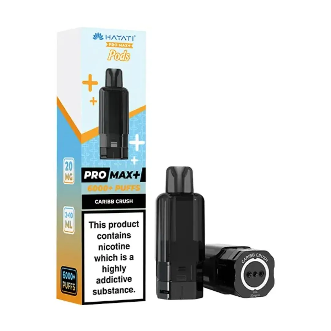 Hayati Pro Max Plus 6000 Puffs Prefilled Pods