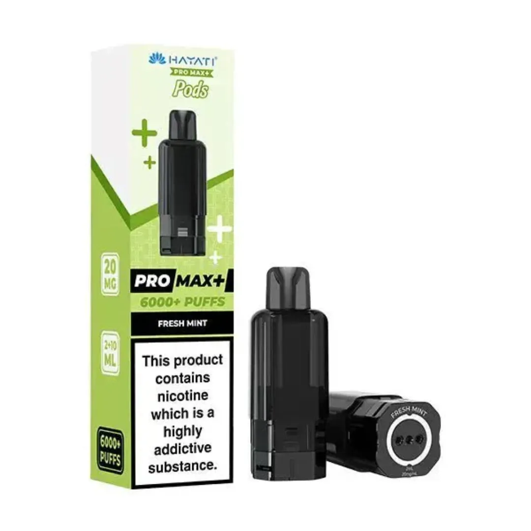 Hayati Pro Max Plus 6000 Puffs Prefilled Pods