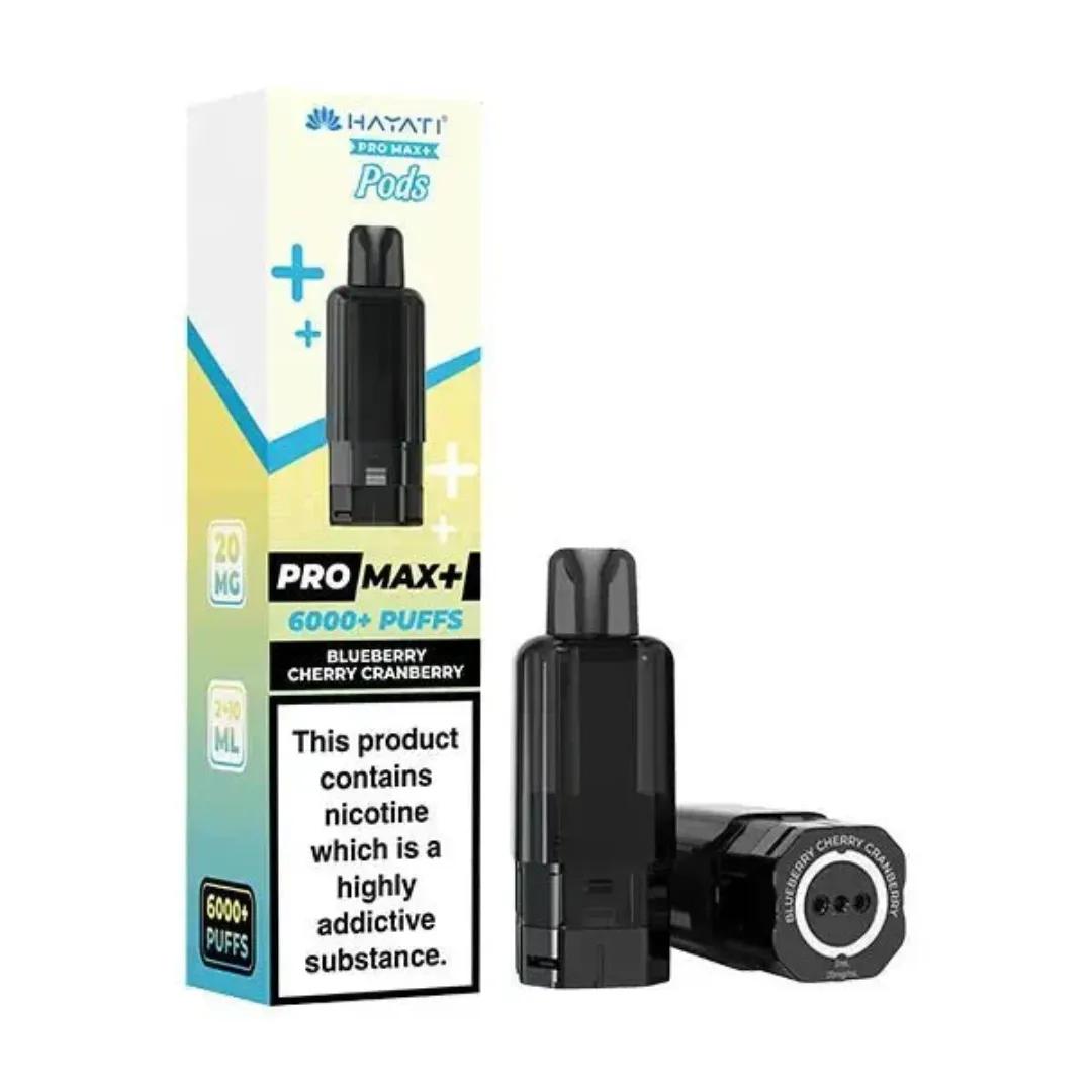 Hayati Pro Max Plus 6000 Puffs Prefilled Pods