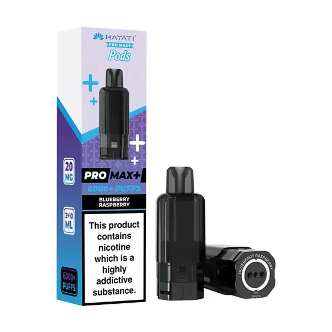 Hayati Pro Max Plus 6000 Puffs Prefilled Pods