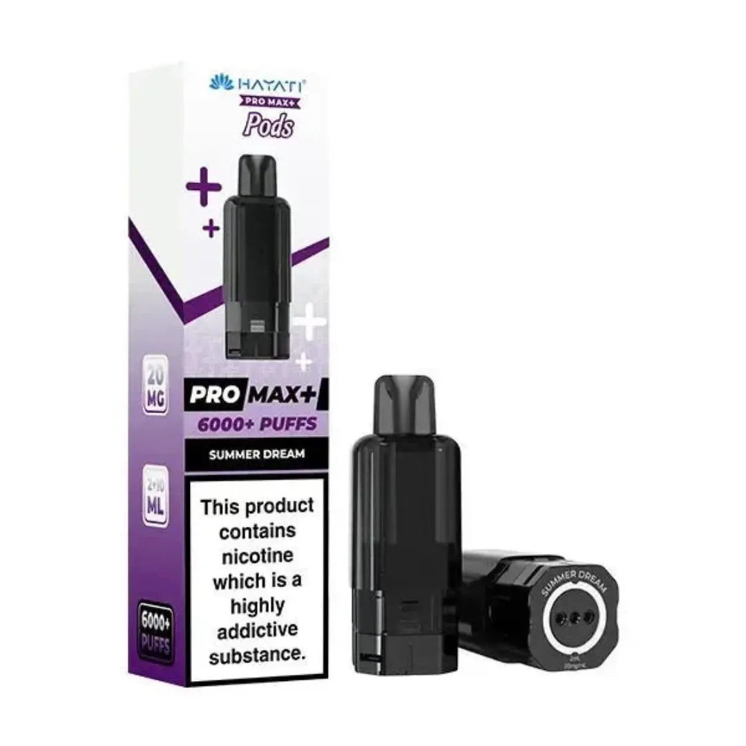 Hayati Pro Max Plus 6000 Puffs Prefilled Pods