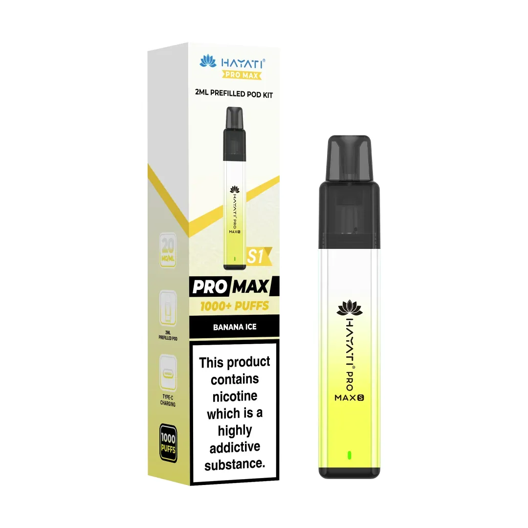 Hayati Pro Mini Plus1000 Puffs Prefilled Pod Kit