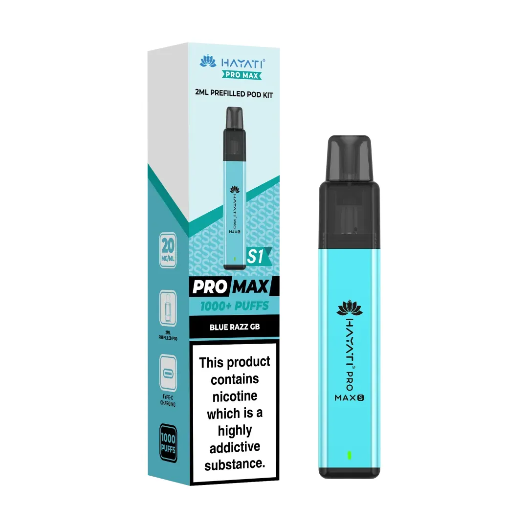 Hayati Pro Mini Plus1000 Puffs Prefilled Pod Kit