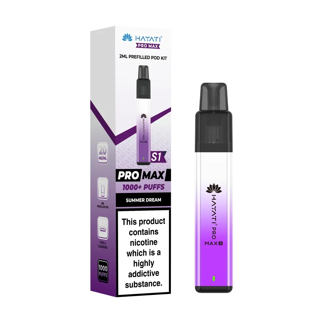 Hayati Pro Mini Plus1000 Puffs Prefilled Pod Kit