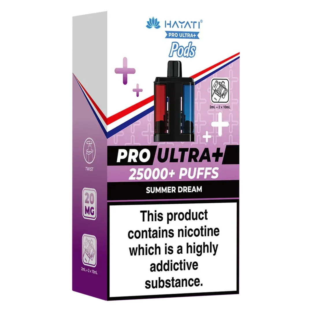 Hayati Pro Ultra Plus 25K Prefilled Pods
