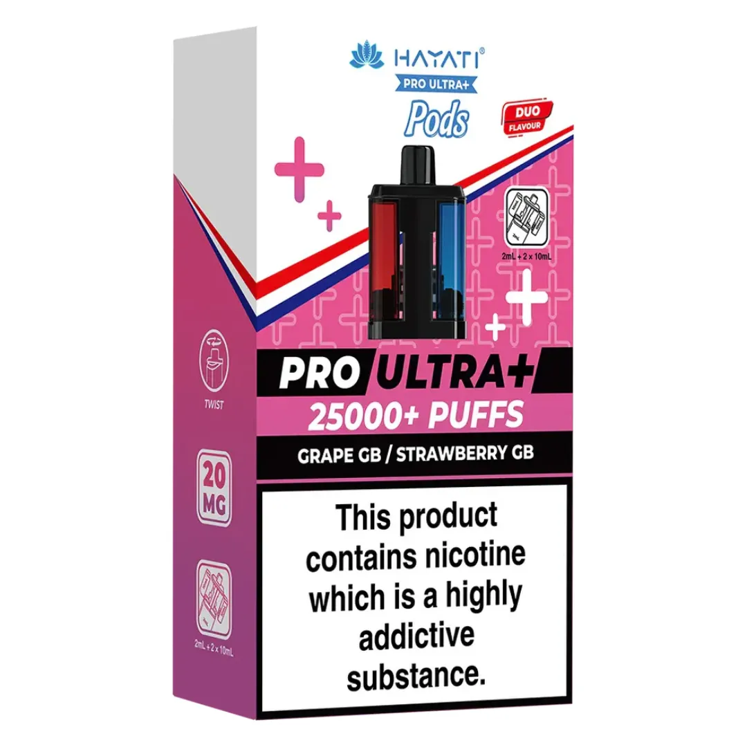 Hayati Pro Ultra Plus 25K Prefilled Pods