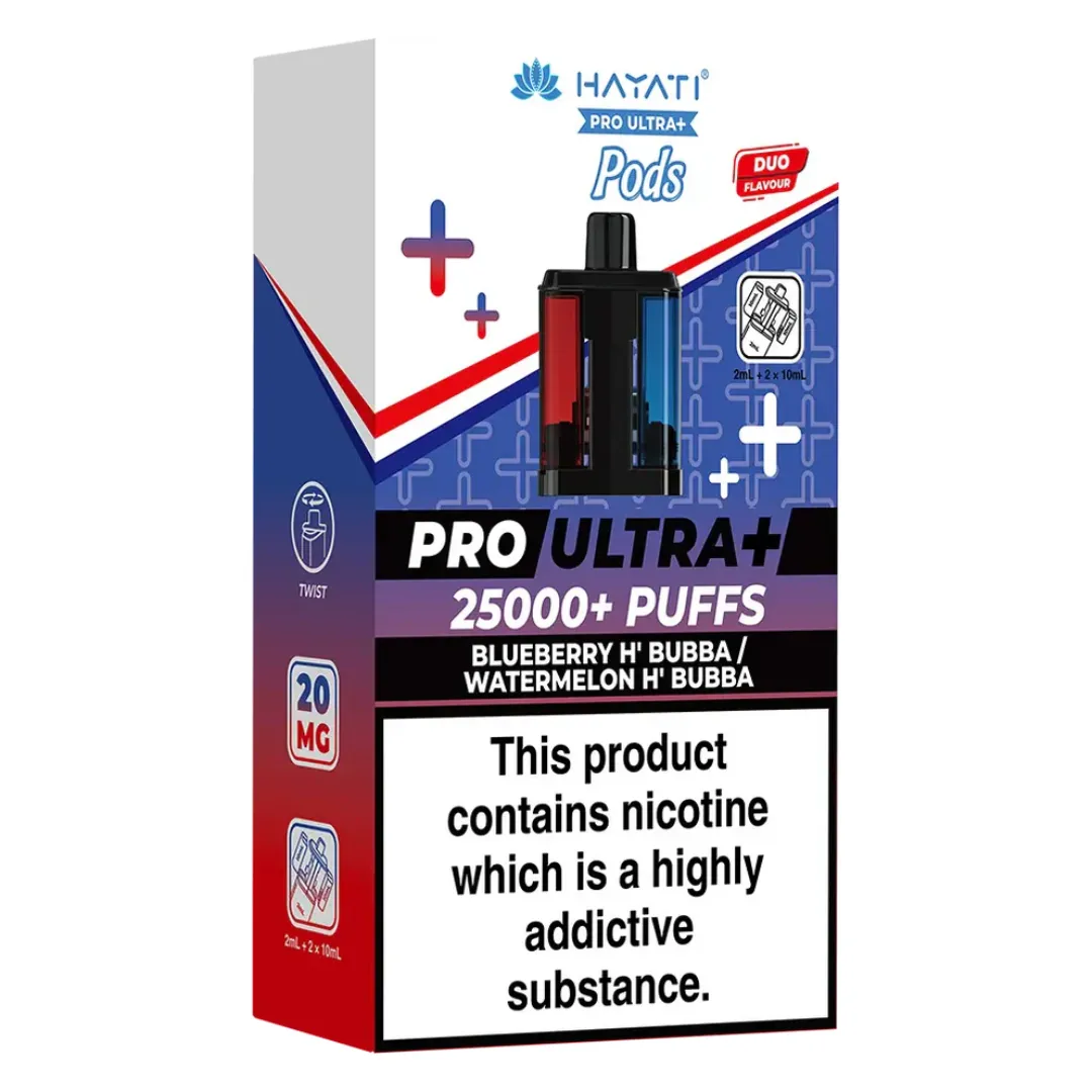 Hayati Pro Ultra Plus 25K Prefilled Pods