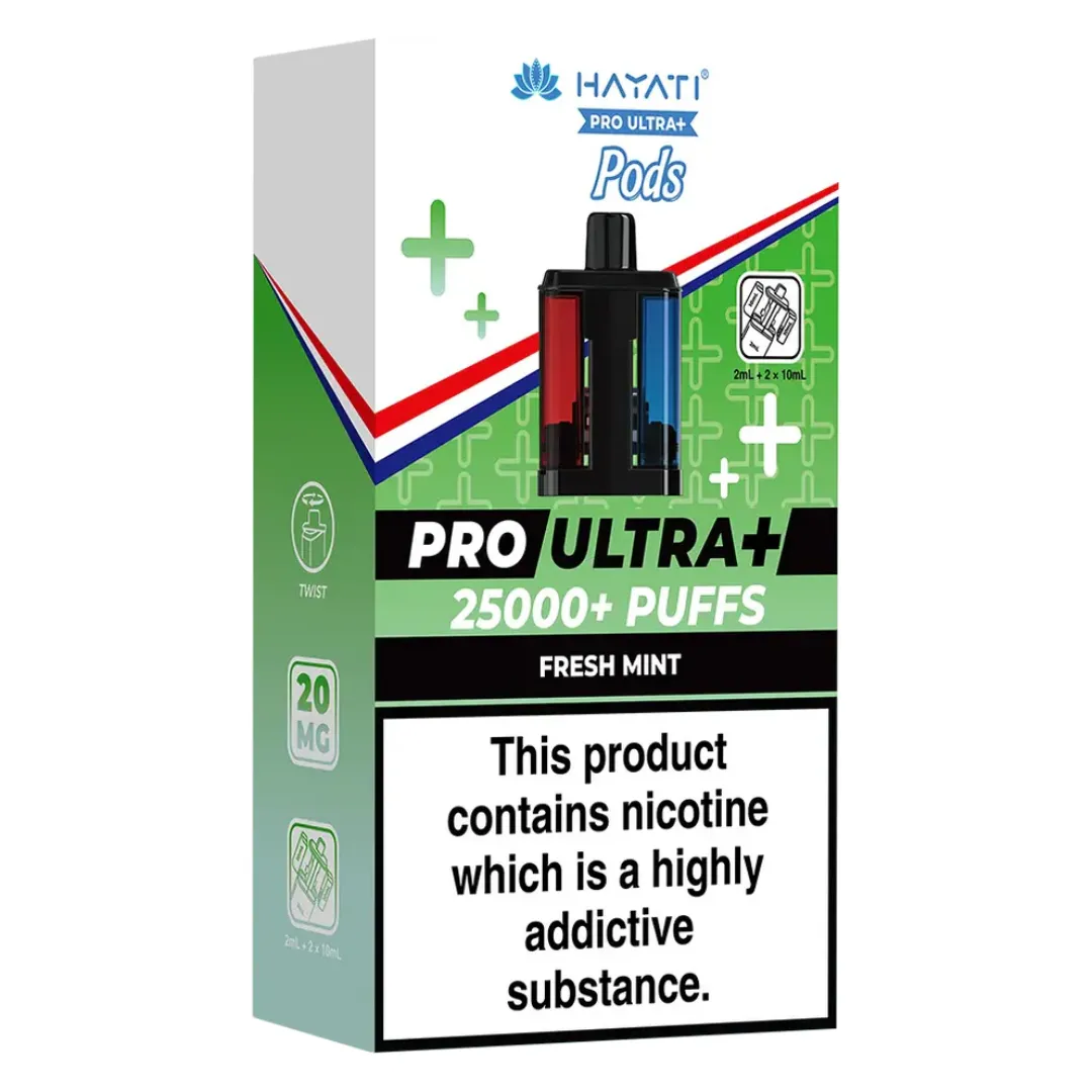 Hayati Pro Ultra Plus 25K Prefilled Pods