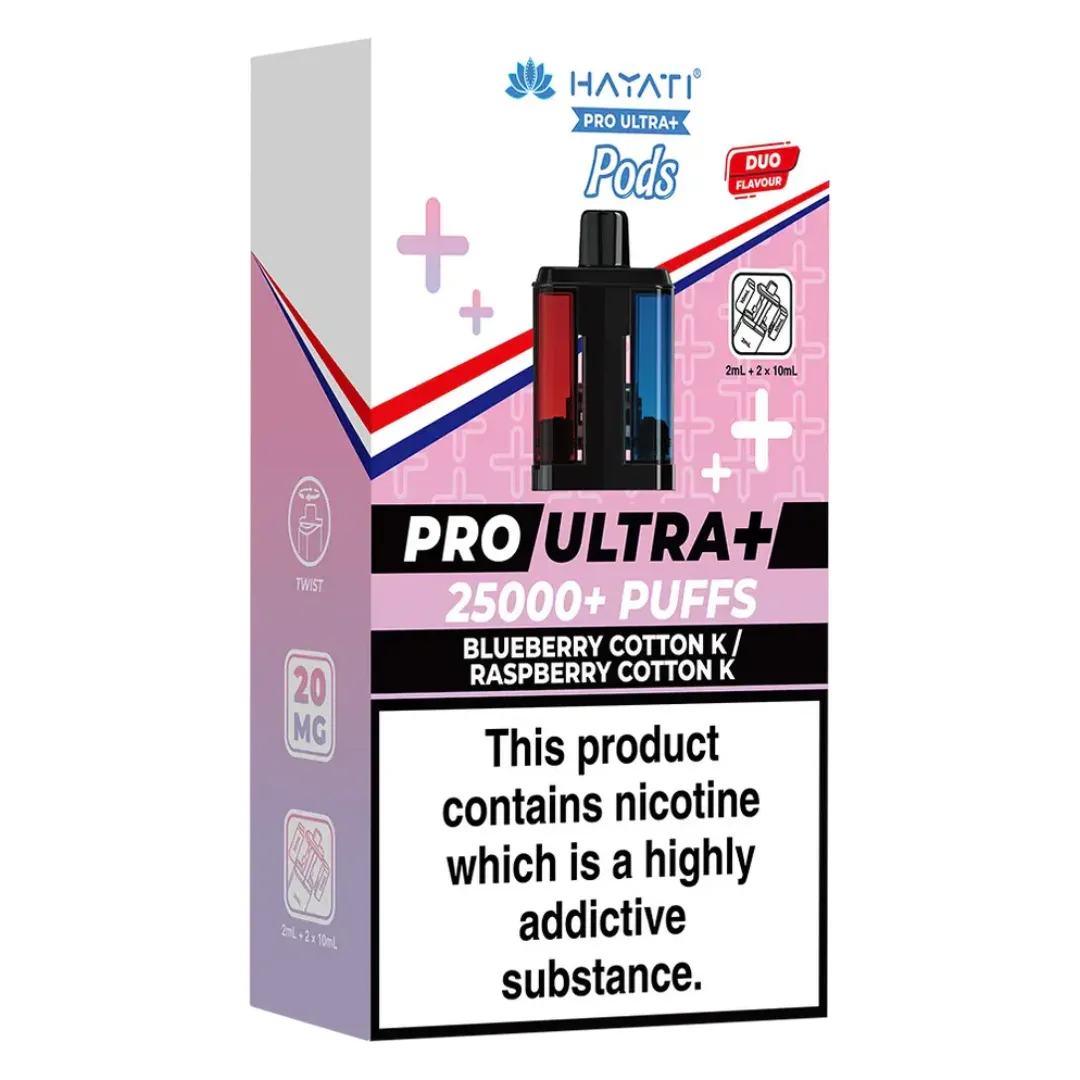 Hayati Pro Ultra Plus 25K Prefilled Pods