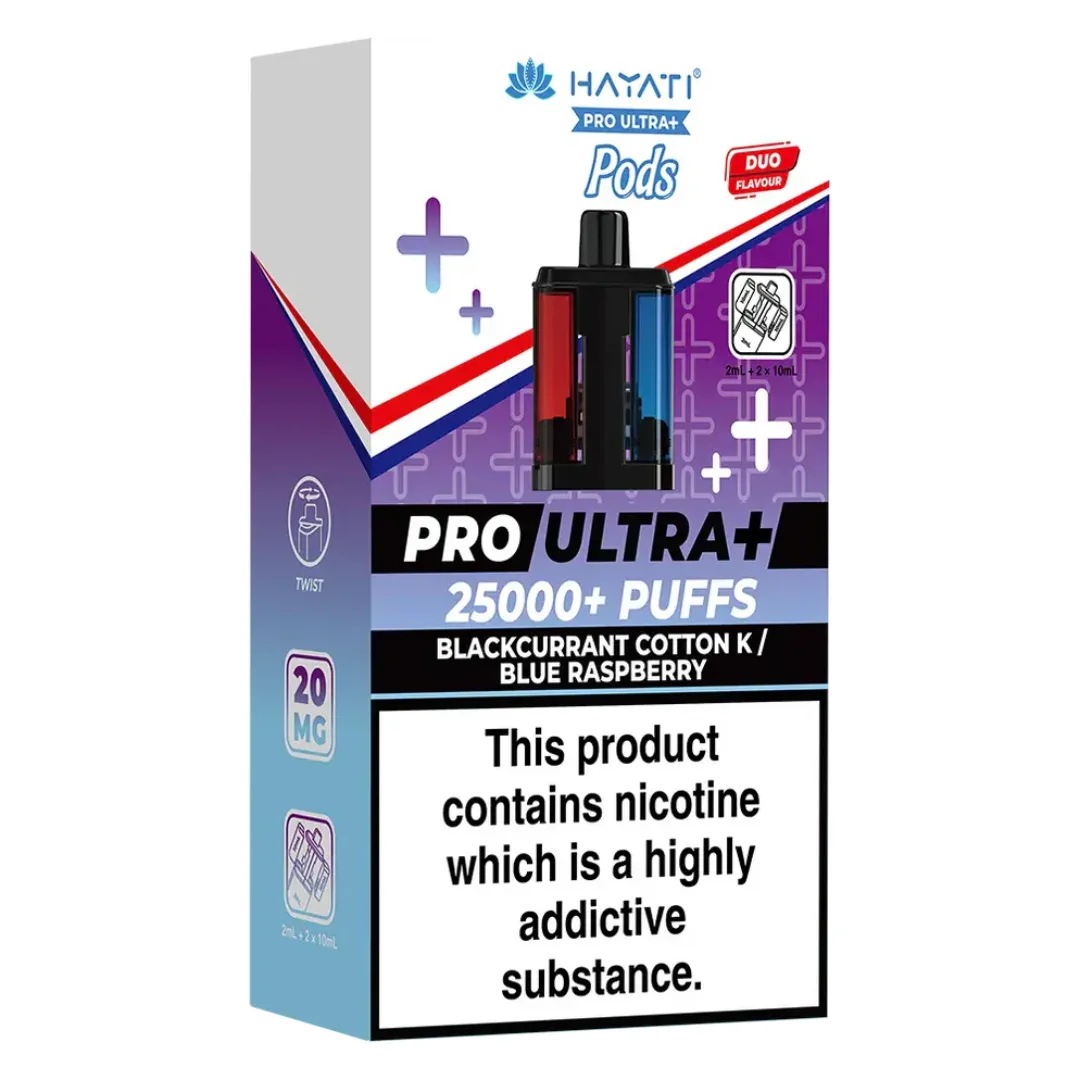 Hayati Pro Ultra Plus 25K Prefilled Pods