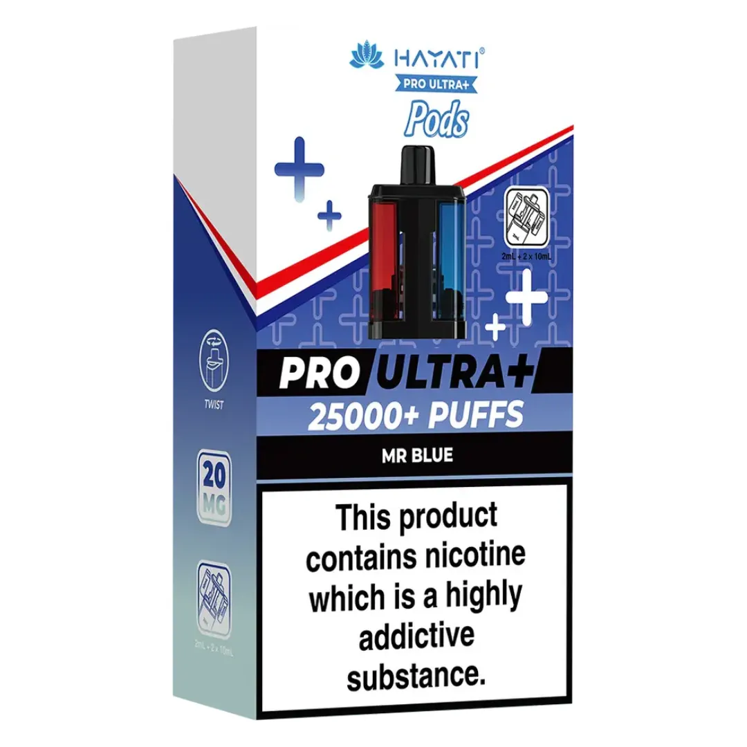 Hayati Pro Ultra Plus 25K Prefilled Pods