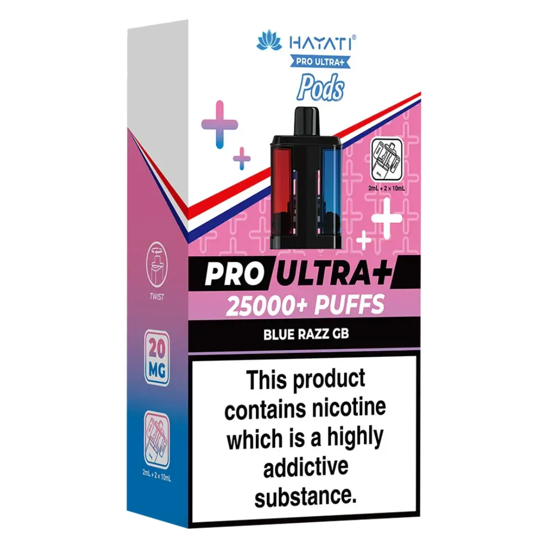 Hayati Pro Ultra Plus 25K Prefilled Pods