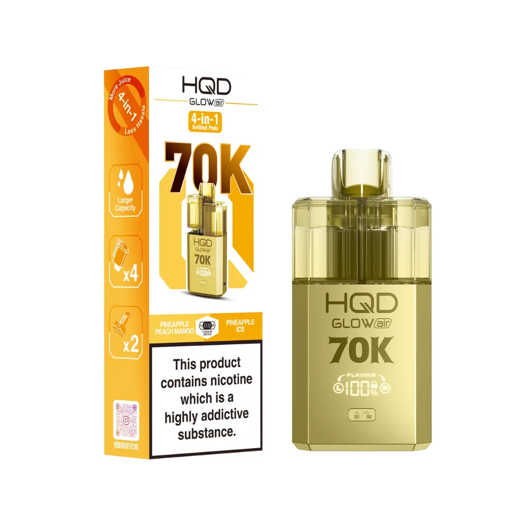 HQD Glow Air 70K Prefilled Pod kit