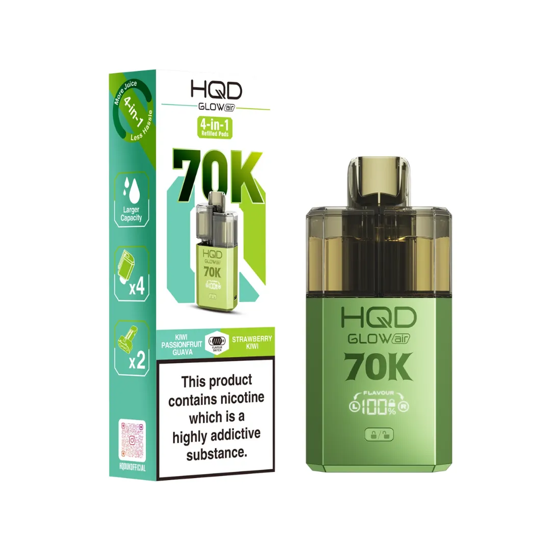 HQD Glow Air 70K Prefilled Pod kit